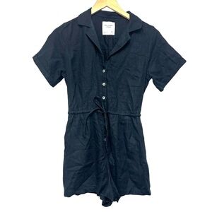 Abercrombie & Fitch Linen Blend Romper